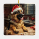 Search for german shepherd ornaments Dog christmas