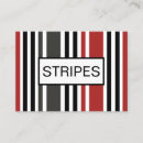 Recherche de rayures verticales cartes visite Cool