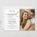 Search for rustic engagement party invitations Calligraphy