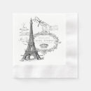 Recherche de paris napkins Eiffel