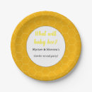 Search for gender reveal plates Mother to be
