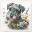 Search for schnauzer coasters Flowers