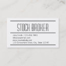 Search for trading business cards Investment