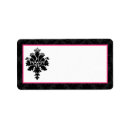 Recherche de black pink return address labels Noir