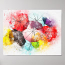 Search for red umbrella art Blue