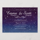 Search for under the stars wedding invitations Sky