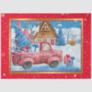 Search for vintage truck tissue paper Winter