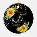Search for 30th birthday ornaments 30 years old