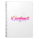 Search for spiritual notebooks Bible verse