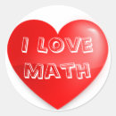 Search for i love math stickers Heart