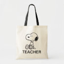 Recherche de teacher tote bags Snoopy