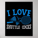 Search for badminton posters Play