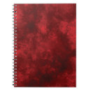 Search for blank notebooks Red