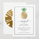 Recherche de ananas exotiques invitations Tropical