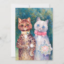 Search for cat wedding invitations Kitty