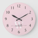Search for blush pink clocks Script