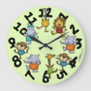 Recherche de jungle horloges Animaux sauvages