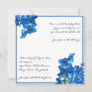Recherche de bleu orchidée invitations Floral