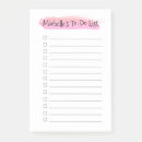 Search for checklist post it notes Pink