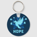 Search for peace hope keychains Dove