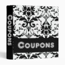 Search for coupon binders Organizing