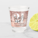 Search for birthday shot glasses Rose gold