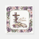 Search for religious easter napkins Flowers