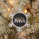 Search for farm animal ornaments Santa