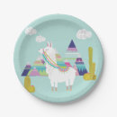 Search for llama plates Kids birthday