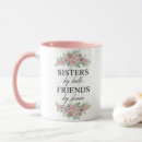 Search for friends quote mugs Sister