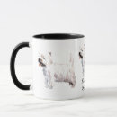 Recherche de westie terrier mugs Blanc