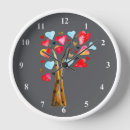 Search for valentines day clocks Whimsical