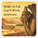 Search for funny tired stickers Vintage