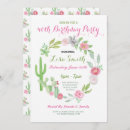 Search for fiesta 40th invitations Cactus