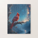 Recherche de oiseau de noël puzzles Amour
