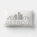 Recherche de michigan coussins Silhouette