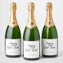 Search for happy new year wine labels Modern