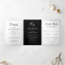 Search for black tri invitations Elegant