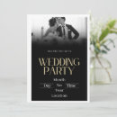 Search for midnight wedding invitations Gold