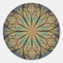 Search for stained glass flower stickers Green
