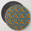 Search for orange flowers buttons Pattern
