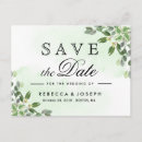 Search for gold save the date postcards Foliage