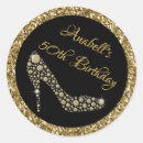 Search for gold high heels stickers Glitter