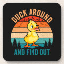 Search for rubber duckie coasters Funny