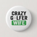 Search for funny golfing buttons Birdie