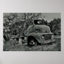 Search for black and white truck posters Old