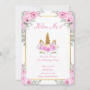 Search for unicorn castle invitations Floral