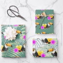 Search for toucan wrapping paper Rainforest