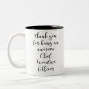 Recherche de exécutif tasses Chef