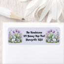 Search for basket of eggs return address labels Floral